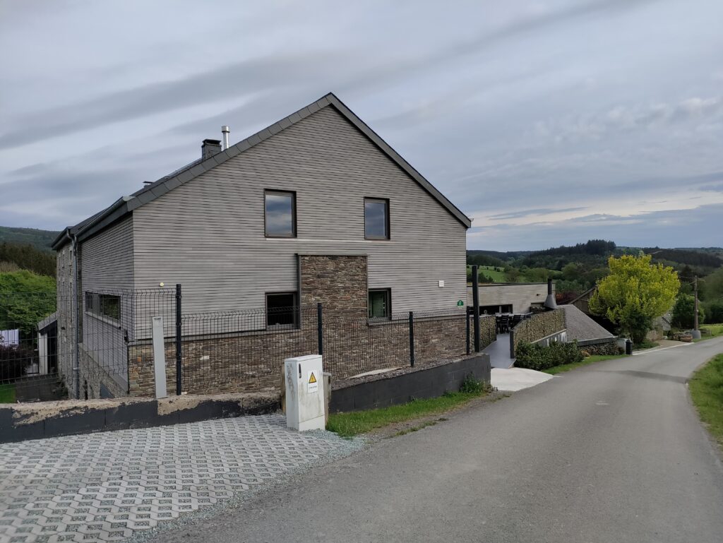 Vue extérieure du gîte Valgrange dans la commune de Tenneville